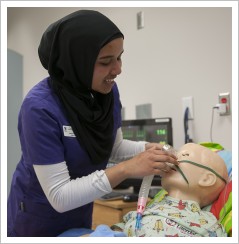 Photo of simulation lab