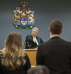 Photo of mock trial